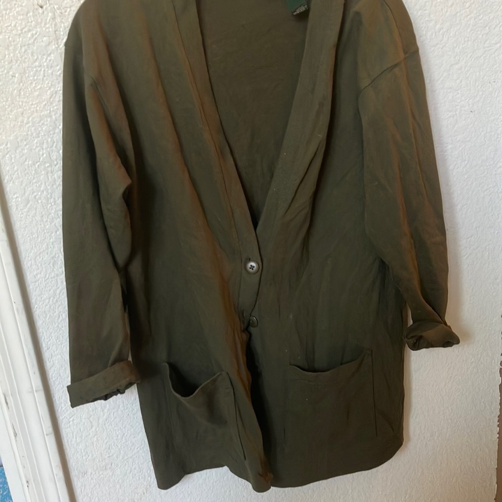FINAL MARKDOWN Hunt Club Olive Green Women's Jacket small